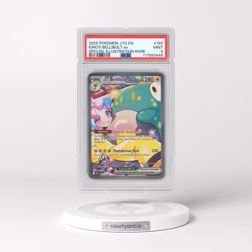 2025 Pokémon Jtg EN-Journey Together #183 Iono's Bellibolt EX - Holo Special Illustration Rare (PSA