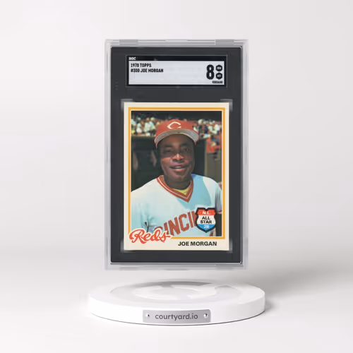 1978 Topps #300 Joe Morgan (SGC 8 NM-MT)