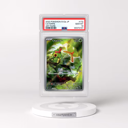 2023 Pokémon Sv2a-Pokemon 151 #172 Caterpie - Art Rare (PSA 10 GEM MINT)