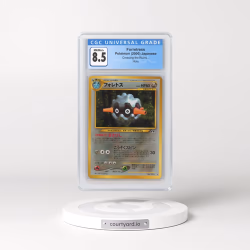 2000 Crossing the Ruins... Forretress - Holo (CGC 8.5 NM-MT+)