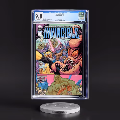 Invincible #92 CGC 9.8 White Pages (Image/Skybound, 6/12)