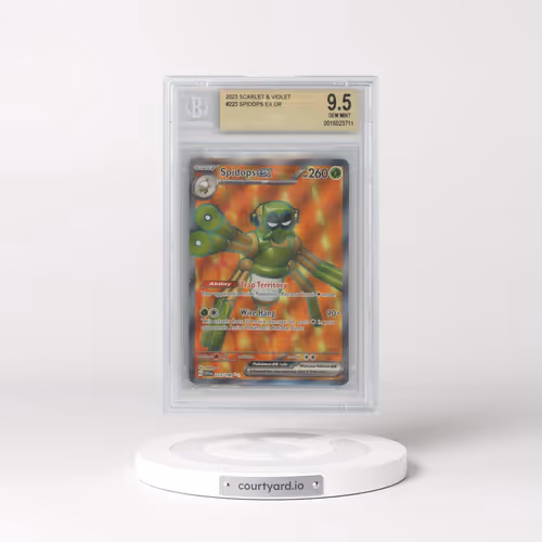 2023 Scarlet & Violet #223 Spidops ex - Ultra Rare Holo (BGS 9.5 GEM MINT)