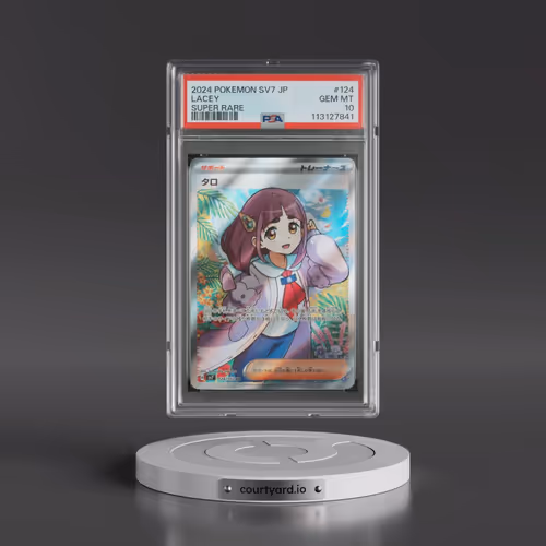 2024 Pokémon SV7-Stellar Miracle #124 Lacey - Super Rare (PSA 10 GEM MINT)
