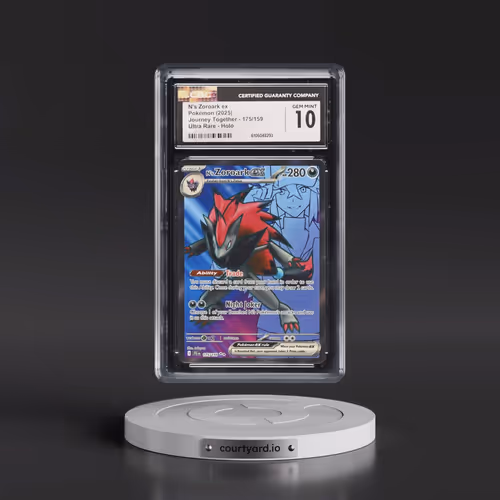 2025 Pokémon Jtg EN-Journey Together #175 N's Zoroark EX - Holo Ultra Rare (CGC 10 GEM MINT)