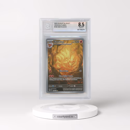 2023 Obsidian Flames - OBF EN #199 Ninetales - Illustration Rare Holo (BGS 8.5 NM-MT+)