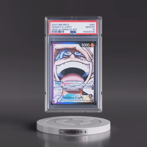 2024 One Piece OP09-Emperors in the New World #061 Monkey D. Luffy - Alternate Art (PSA 10 GEM MINT)