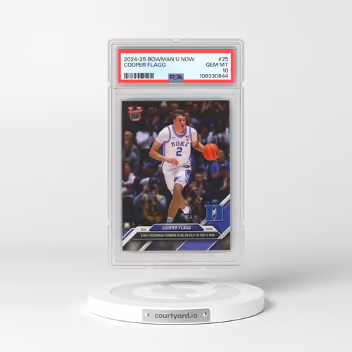 2024-25 Bowman U Now #25 Cooper Flagg (PSA 10 GEM MINT)