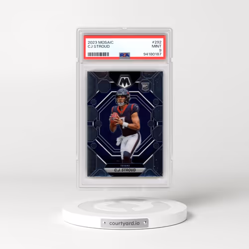 2023 Panini Mosaic #292 CJ Stroud (PSA 9 MINT)