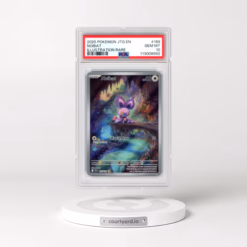 2025 Pokémon Jtg EN-Journey Together #169 Noibat - Illustration Rare (PSA 10 GEM MINT)