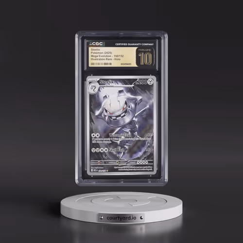 2025 Mega Evolution - MEG EN #150/132 Steelix - Illustration Rare Holo (CGC 10 PRISTINE)