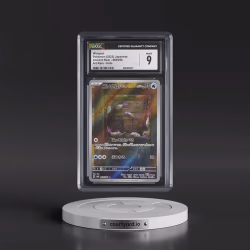 2023 Pokémon Sv4k-Ancient Roar #069 Wimpod - Art Rare (CGC 9 MINT)