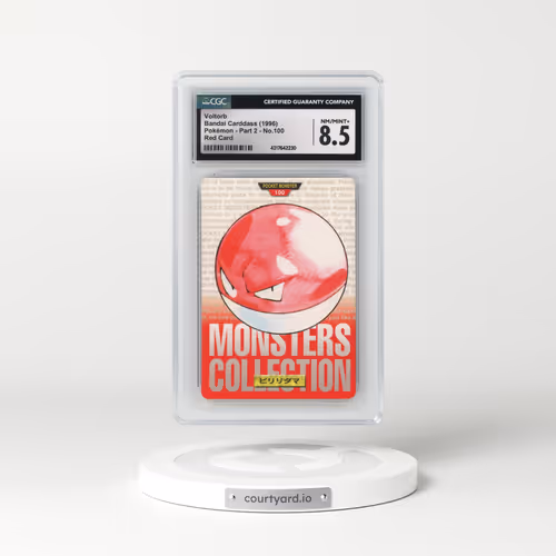 1996 (Monsters Collection) Part 2 #100 Voltorb - Red Card (CGC 8.5 NM-MT+)