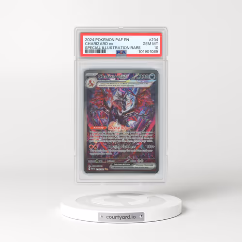 2024 Pokémon Paf EN-Paldean Fates #234 Charizard EX - Holo Special Illustration Rare (PSA 10 GEM MINT)