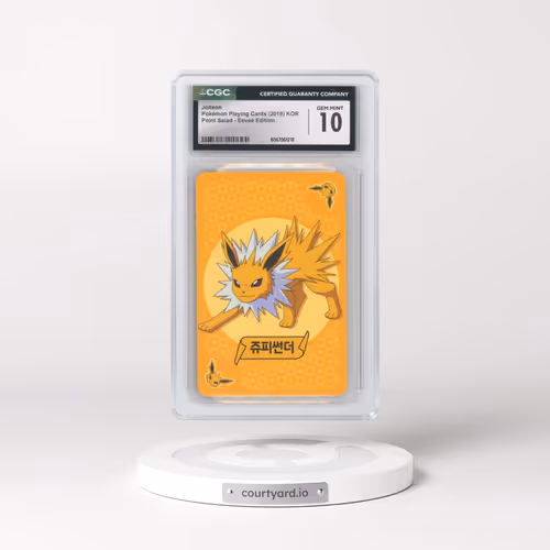 2019 Point Salad - Eevee Edition Jolteon (CGC 10 GEM MINT)