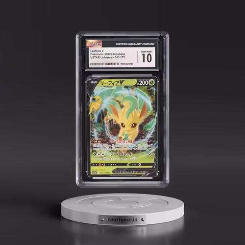 2022 VSTAR Universe #011/172 Leafeon V - Holo (CGC 10 GEM MINT)