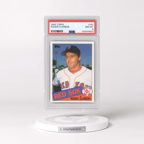 1985 Topps #181 Roger Clemens (PSA 8 NM-MT)
