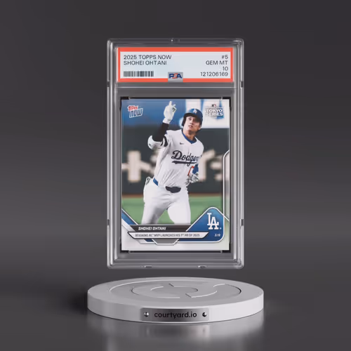 2025 Topps Now #5 Shohei Ohtani (PSA 10 GEM MINT)