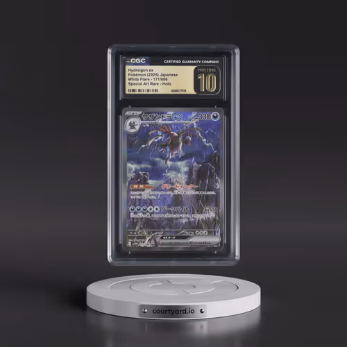 2025 White Flare - sv11W #171/086 Hydreigon ex - Special Art Rare Holo (CGC 10 PRISTINE)