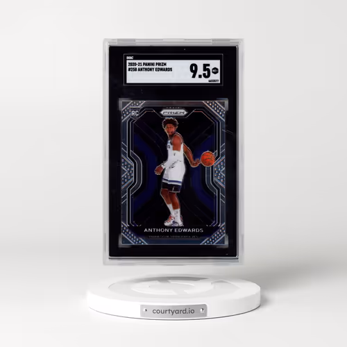 2020 Panini Prizm #258 Anthony Edwards (SGC 9.5 MINT+)
