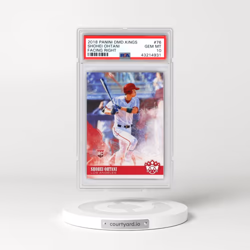 2018 Panini Diamond Kings #76 Shohei Ohtani - Facing Right (PSA 10 GEM MINT)