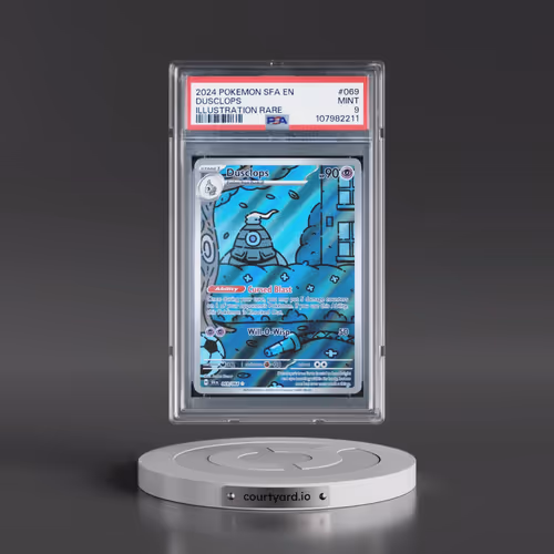 2024 Pokémon Sfa EN-Shrouded Fable #069 Dusclops - Illustration Rare (PSA 9 MINT)