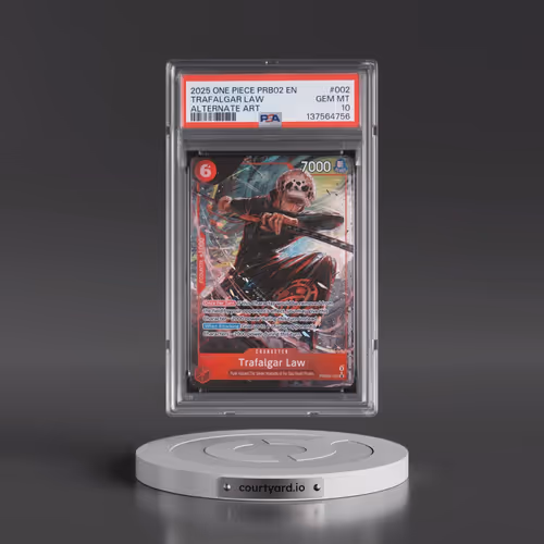2025 One Piece PRB02-Premium Booster -One Piece Card the Best- Vol.2 #002 Trafalgar Law - Alternate
