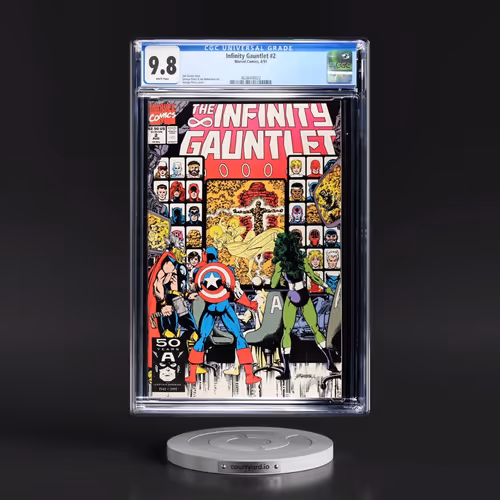 Infinity Gauntlet #2 CGC 9.8 White Pages (Marvel Comics, 8/91)