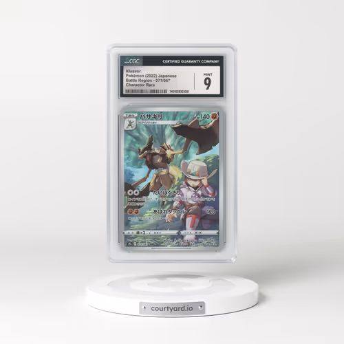 2022 Battle Region #071/067 Kleavor - Character Rare (CGC 9 MINT)