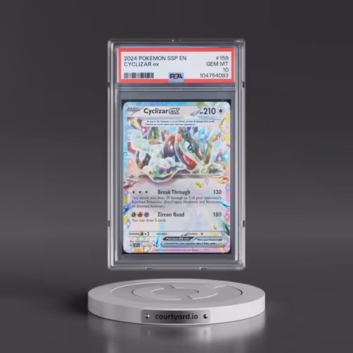2024 Pokémon Ssp EN-Surging Sparks #159 Cyclizar EX - Holo (PSA 10 GEM MINT)