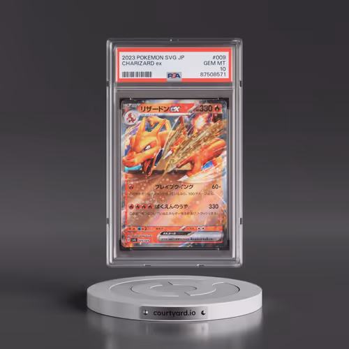2023 Pokémon Svg-Venusaur & Charizard & Blastoise Special Deck Set EX #009 Charizard EX - Holo (PSA