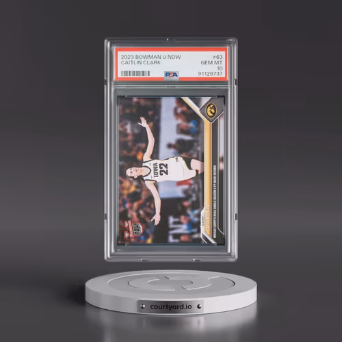 2023 Bowman U Now #63 Caitlin Clark (PSA 10 GEM MINT)