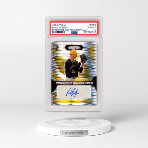 2024 Panini Prizm Prospect Signatures #PSPS Paul Skenes - Pulsar Prizm (PSA 10 GEM MINT)