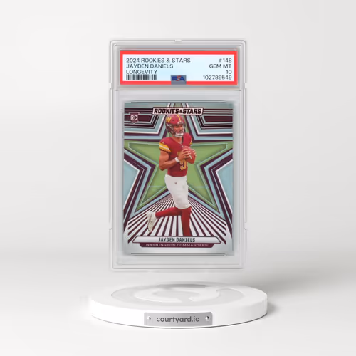 2024 Panini Rookies & Stars #148 Jayden Daniels - Longevity (PSA 10 GEM MINT)