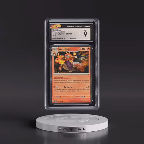 2024 Surging Sparks - SSP EN #031/191 Skeledirge - Holo (CGC 9 MINT)