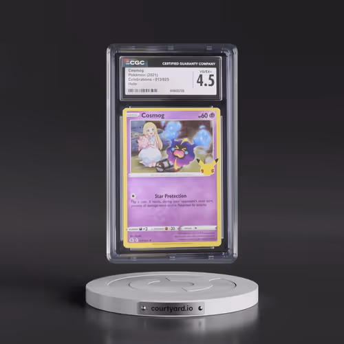 2021 Celebrations #013/025 Cosmog - Holo (CGC 4.5 VG-EX+)