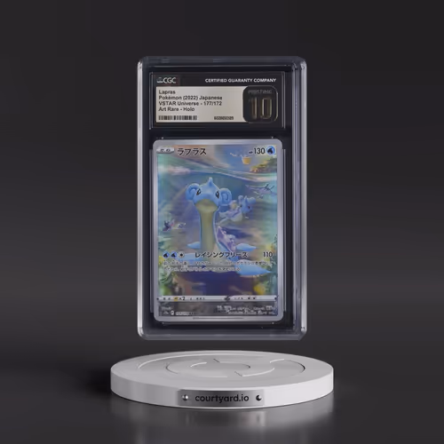 2022 VSTAR Universe #177/172 Lapras - Art Rare Holo (CGC 10 PRISTINE)