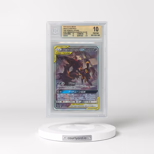 2019 Tag Team GX: Tag All Stars #182 Umbreon & Darkrai GX - Holo (BGS 10 PRISTINE)