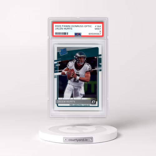 2020 Panini Donruss Optic #164 Jalen Hurts (PSA 9 MINT)