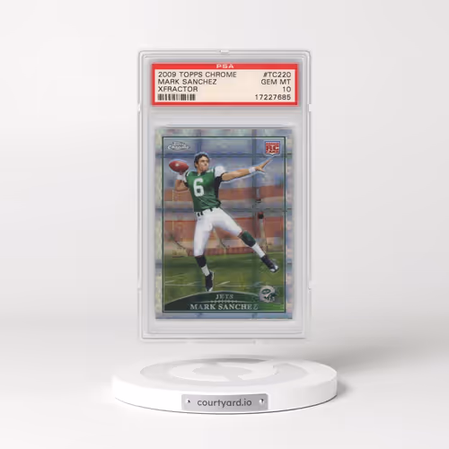 2009 Topps Chrome #TC220 Mark Sanchez - Xfractor (PSA 10 GEM MINT)