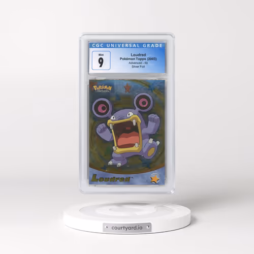 2003 Advanced #50 Loudred - Silver Foil (CGC 9 MINT)