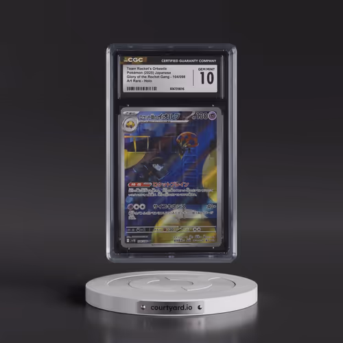 2025 Pokémon SV10-Glory of Team Rocket #104 Team Rocket's Orbeetle - Art Rare (CGC 10 GEM MINT)