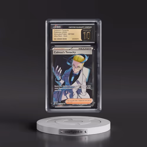 2024 Pokémon Sfa EN-Shrouded Fable #087 Colress's Tenacity - Ultra Rare (CGC 10 PRISTINE)