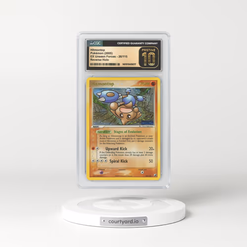 2005 EX Unseen Forces #26 Hitmontop - Holo (CGC 10 PRISTINE)