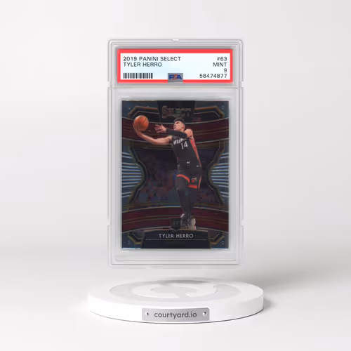 2019 Panini Select #63 Tyler Herro (PSA 9 MINT)