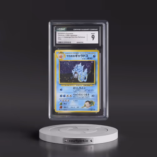 1999 Gym 2: Challenge from the Darkness Giovanni's Gyarados - Holo (CGC 9 MINT)
