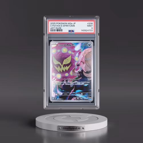 2025 Pokémon M2a-Mega Dream EX #208 Cynthia's Spiritomb - Art Rare (PSA 9 MINT)