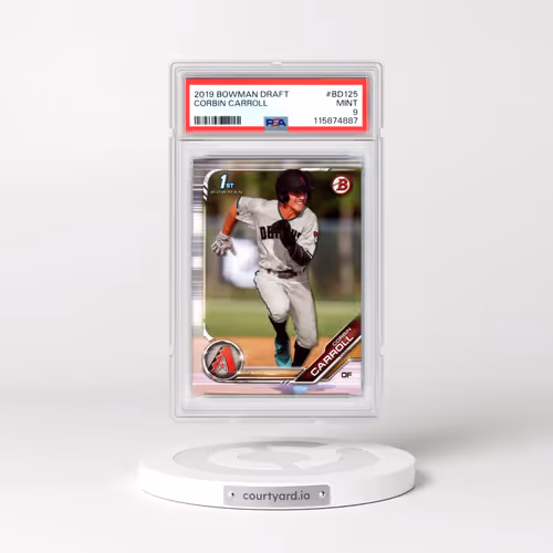 2019 Bowman Draft #BD125 Corbin Carroll (PSA 9 MINT)