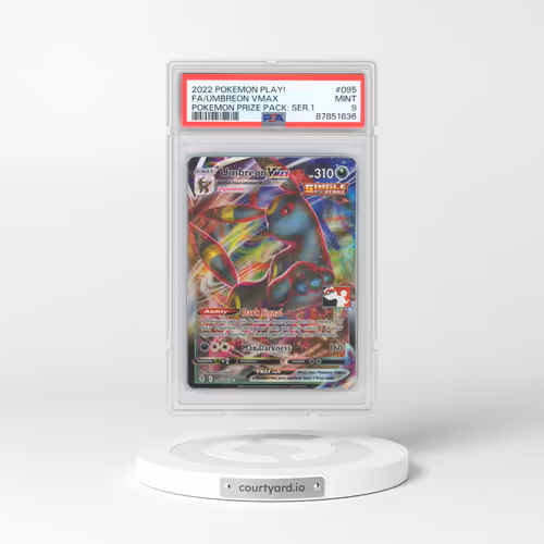 2022 Pokémon Play! Pokemon Prize Pack: Series 1 #095 Umbreon Vmax - Full Art (PSA 9 MINT)