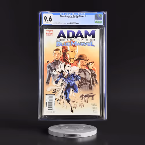 Adam: Legend of the Blue Marvel #2 CGC 9.6 White Pages (Marvel Comics, 2/09) - Universal