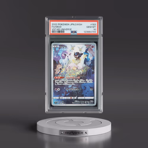 2022 Pokémon Sword & Shield Vstar Universe #183 Mew - Full Art (PSA 10 GEM MINT)